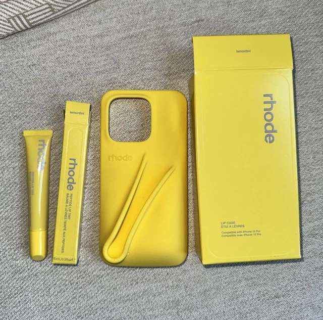 rhode summer lip case iPhone 16 Pro イエロー rhode summer lip case