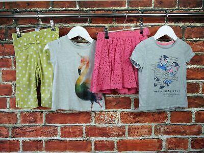 Girls Bundle Age 2-3 M&S Miniclub Next Flamingo Otter Tops Skirts Trousers 98Cm