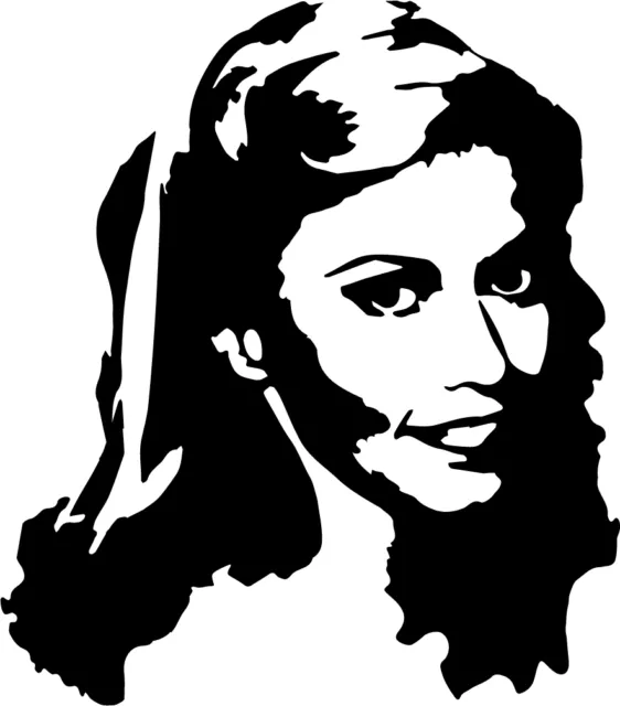 Olivia Newton John decal sticker grease physical 70's pop rock musical travolta