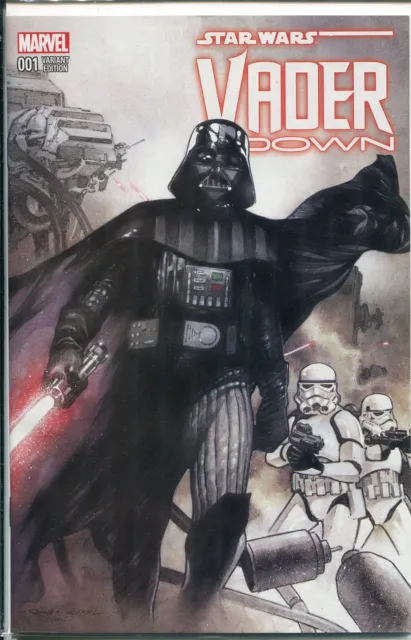 BAM! Box Exclusive Star Wars Vader Down Comic Book #1 Variant Edition Marvel COA