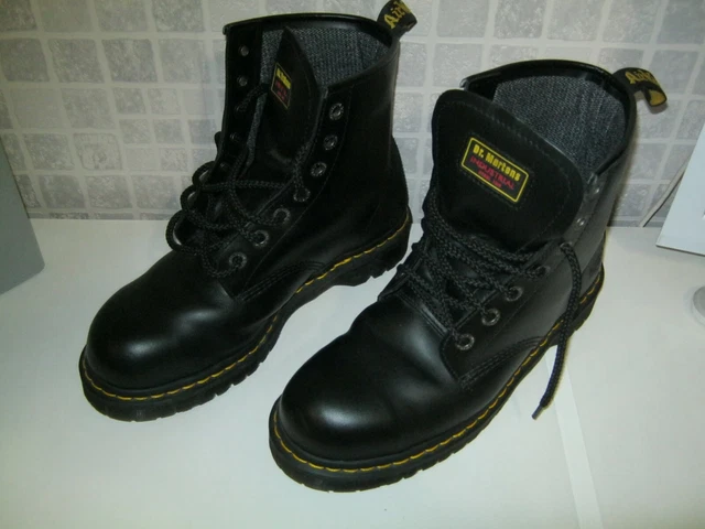 Doc martens discount industrial steel toe