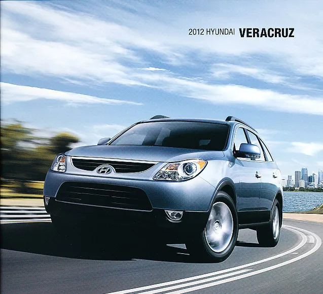 2012 Hyundai Veracruz 12-page Original Car Sales Brochure Catalog