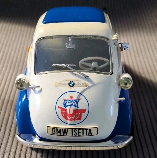 BMW ISETTA 250 F.C. HANSA ROSTOCK e.V. Club de foot allemand o 1/18