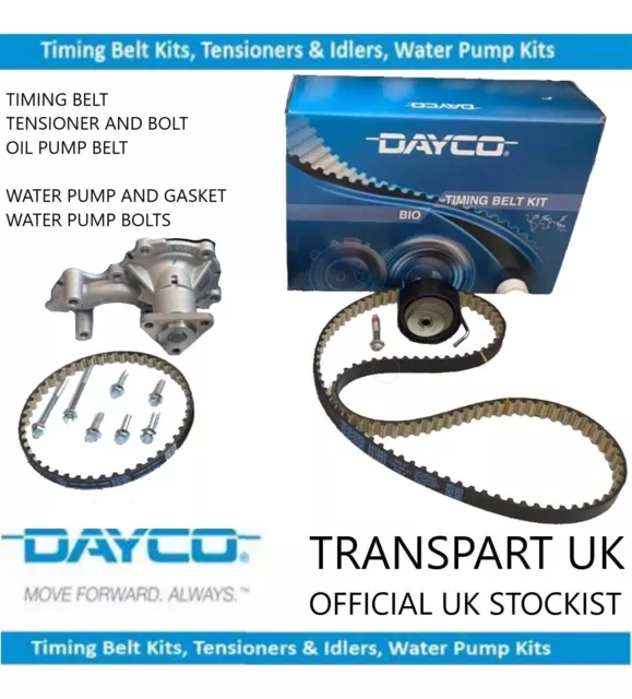 FOR FORD 1.0 Ecoboost Timing Belt Kit Oil Pump Belt Bio Wet Belt Kit