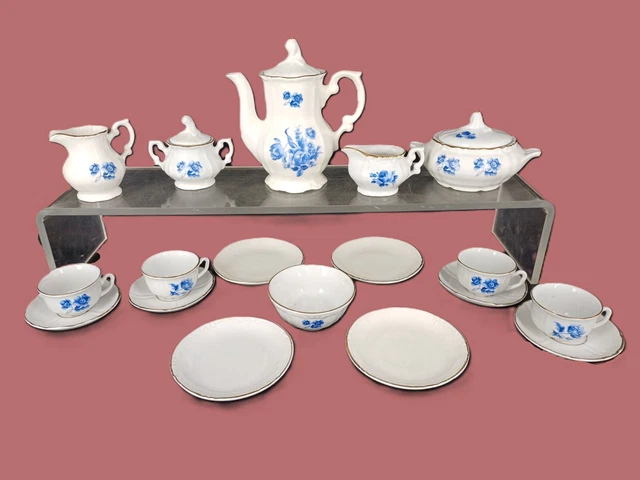 ANCIENNE DINETTE DE Poupee En Porcelaine Dans Son Coffret EUR 100,00 - PicClick FR