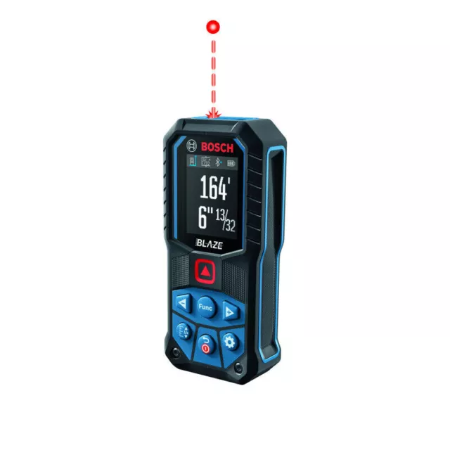 Medidor de distancia láser interior Bosch GLM165-27C BLAZE 165 pies NUEVO
