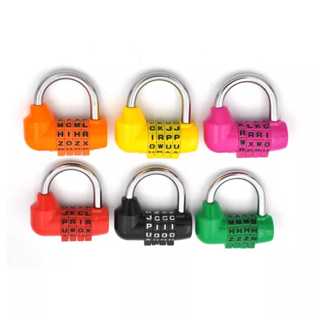 Combinazione codice lettera quadrante valigia diario blocco password lucchetto H_UL