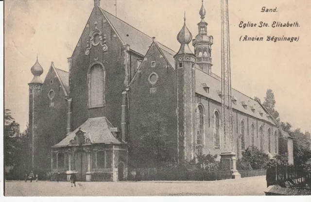 Cpa Gand Eglise Ste Elisabeth