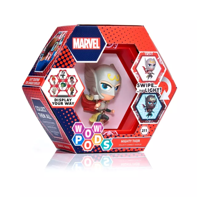 WOW! PODS Marvel Avengers Collection – The Mighty Thor Superhero Toys Leuchtende