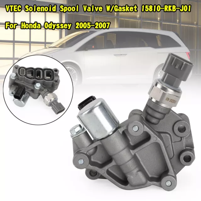 VTEC Solenoid Magnetspulenventil +Dichtung 15810-RKB-J01 für Honda Odyssey 05-07