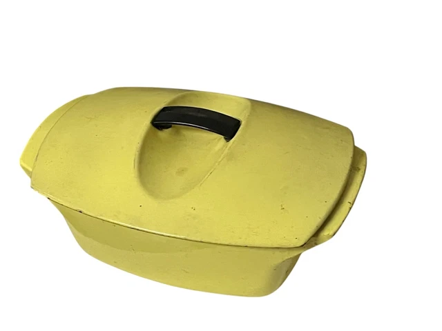 Cocotte Le Creuset Ancienne – Diamètre 30 Cm – Compatible Gaz – Émail Couvercle