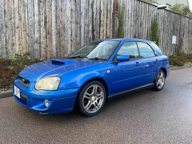 2003 Subaru Impreza 2.0 Wrx Turbo Estate In Blue