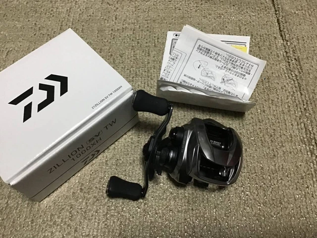DAIWA - 箱つき・上部傷あり【21ZILLION-SV-TW】XH・中古 DAIWA ダイワ 21ジリオン SV TW 1000H 箱ありハンドルカスタム