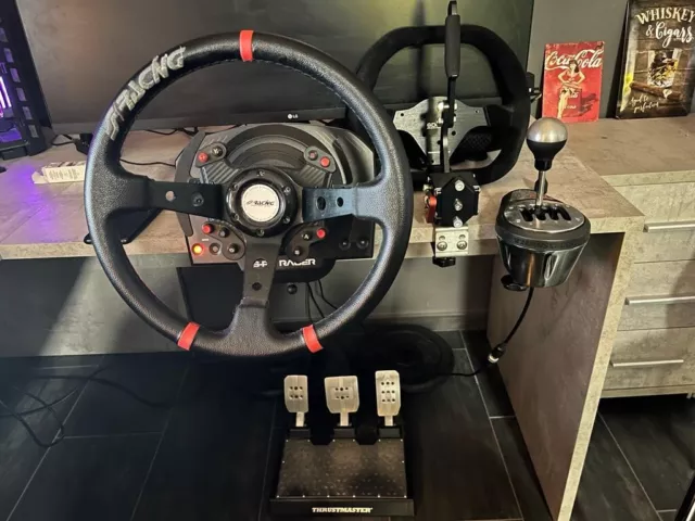 Thrustmaster TS-PC Racer con volante sparco, cambio ad h, freno a mano e T-LCM