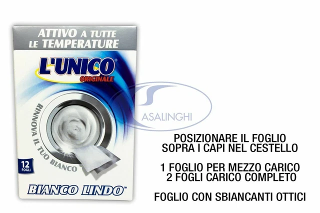 Bianco Lindo Set 12 Fogli Sbiancanti Ottici