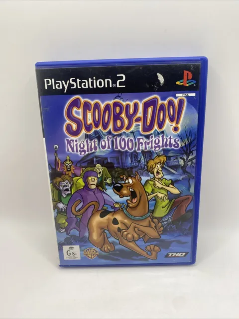 Scooby Doo! Night of 100 Frights PS2 Sony Playstation 2 Complete Free Post RARE