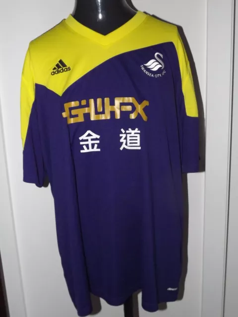 2013-14 Swansea Away Adidas (3XL) Shirt Jersey Camiseta Trikot Maglia Maillot