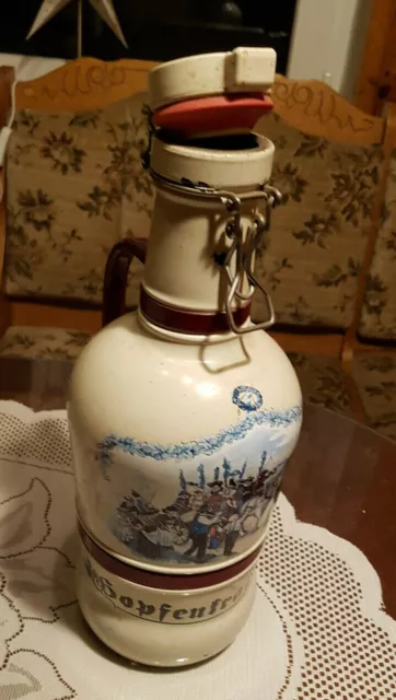 Bierflasche 2 Liter "Hopfenkranzfest" - Altenmünster Brauer Bier - Serie 1995/96