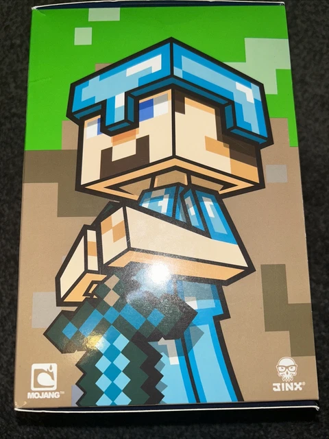 MOJANG MINECRAFT STEVE Diamond Edition Notch Block Figure 6