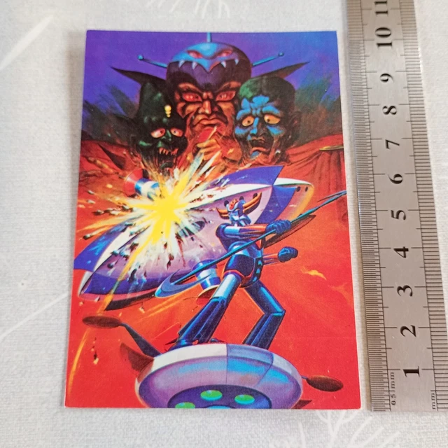 Plaque Métal Tôle Goldorak – Réédition 20x30cm – Grendizer Actarus Goldrake Robot (Neuf Sous Blister)