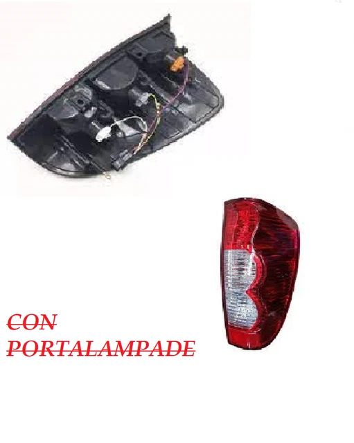 CarWorld Fanale Posteriore Per Great Wall Steed Wingle 3 5, Fendinebbia Per Paraurti Posteriore Per Auto Con Lampada Spia - Foto 3