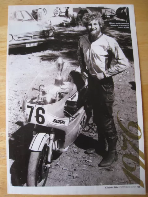 Jb Bags An Ozzie Racing Trophy 1976 Suzuki Rg500 Fahrrad 2007 Werbung A4 Datei 35