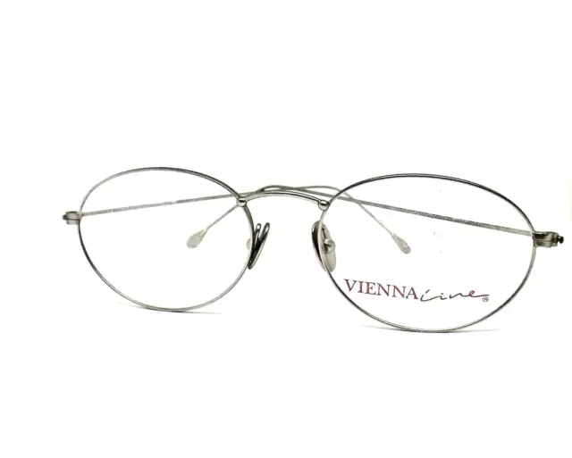 VIENNALINE montatura per occhiali da vista uomo metallo ovali vintage anni 90