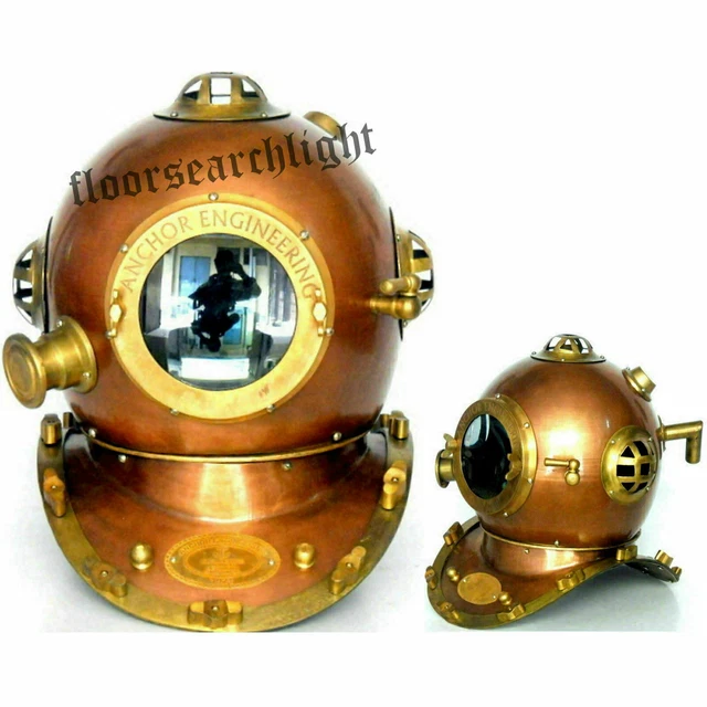 Ancien 18  Plongée Casque Américain Marine Mark V Divers Répliques