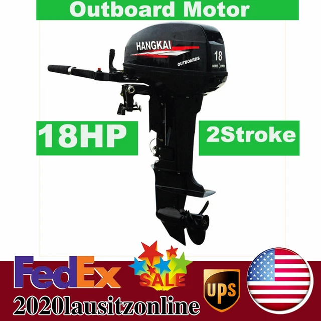 18 HP Outboard Motor Fishing Boat Engine 2 Stroke 246CC Water Cooling CDI System