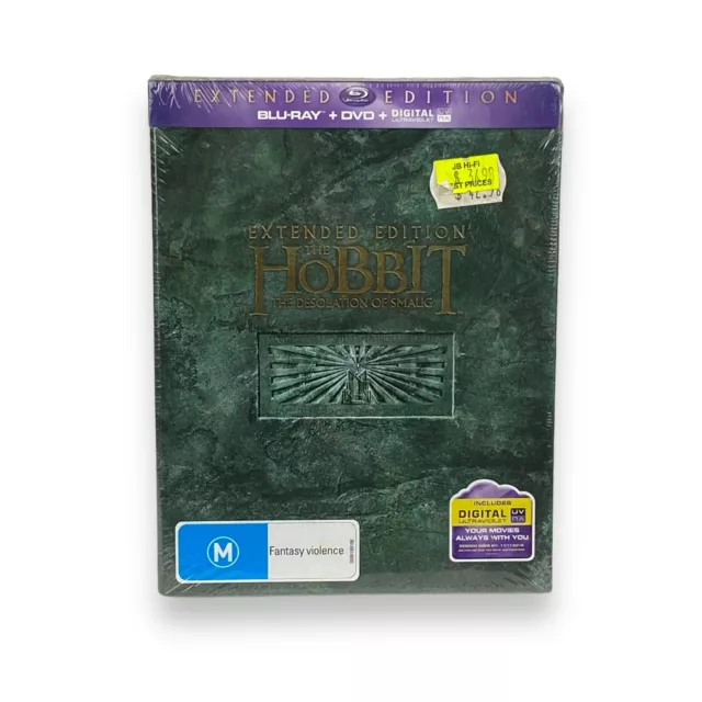 The Hobbit The Desolation of Smaug Extended Edition Blu-ray & DVD 2013 New