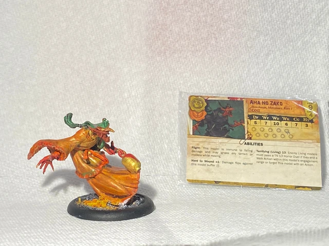 Ama No Zako - Malifaux - PAINTED - Outcasts (2nd Edition)