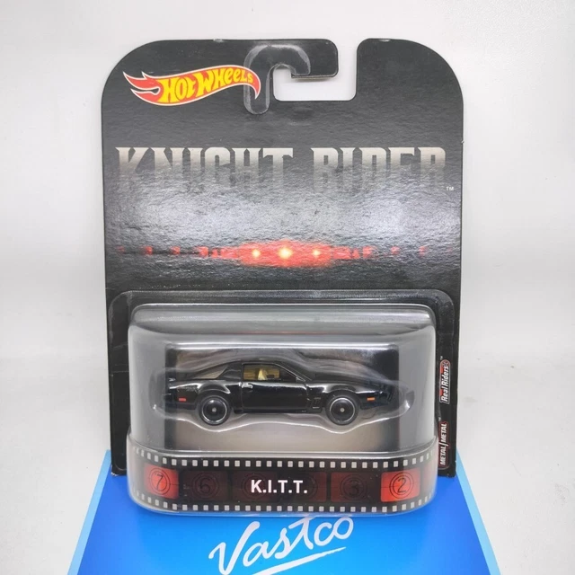 HOT WHEELS DIECAST Retro Knight Rider KITT Hotwheels K.I.T.T Black $54.
