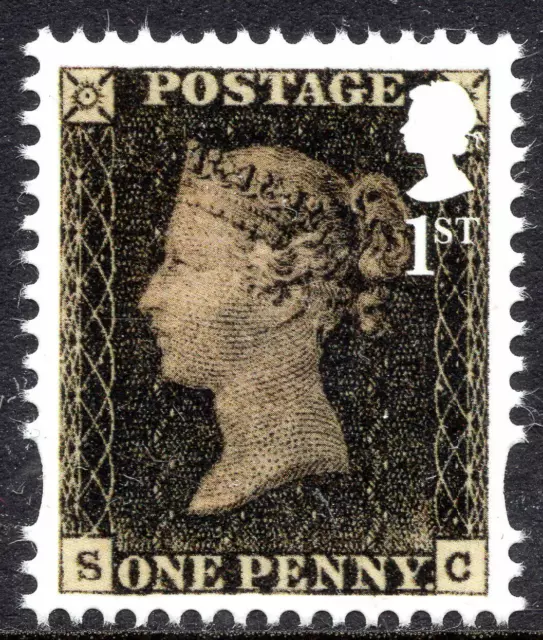 2020 180th Anniversary of the 1d Penny Black Stamp 1st Class Unmounted Mint MNH