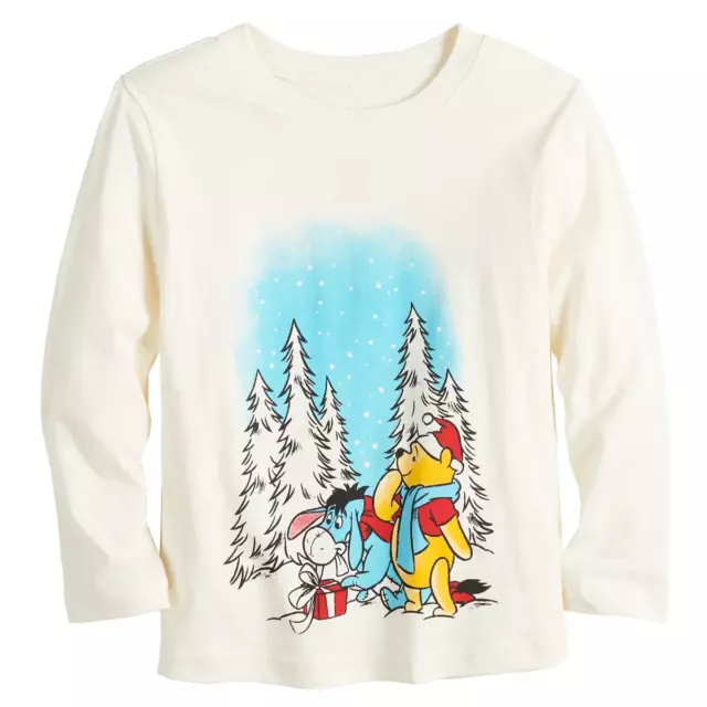 Disney's Winnie the Pooh Toddler Boy Pooh & Eeyore Graphic Tee, Size 4T
