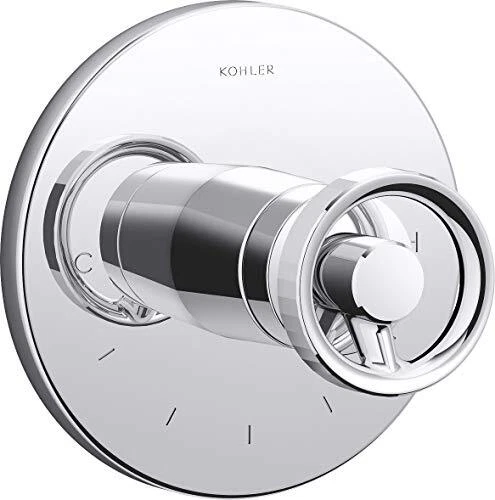 Borde de ducha de componentes Kohler K-T78027-9-CP, cromo pulido