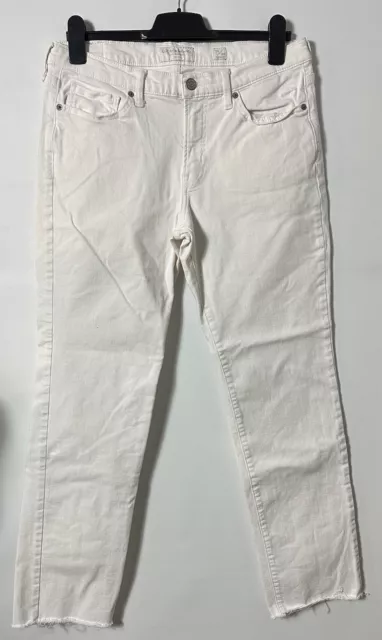 Lucky Brand Jeans Mid Rise Sweet straight  Denim White Women's Sz 10/30