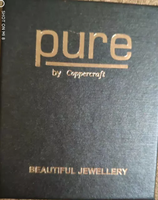 PURE BY COPPERCRAFT With Swarovski Elements Womens Necklace 15.00