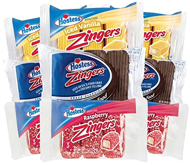 Tribeca curations Zingers Variété Paquet Glacé Devil's Nourriture, Vanille, Berr
