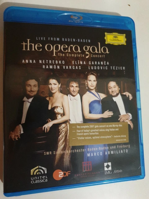 THE OPERA GALA - The Complete Concert 2007 DVD Anna Netrebko Ramon