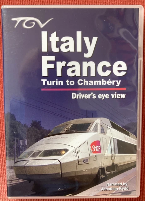 Tgv Driver TGV ITALY FRANCE - TURIN TO CHAMBERY Drivers eye view DVD EUR 11,29 ...