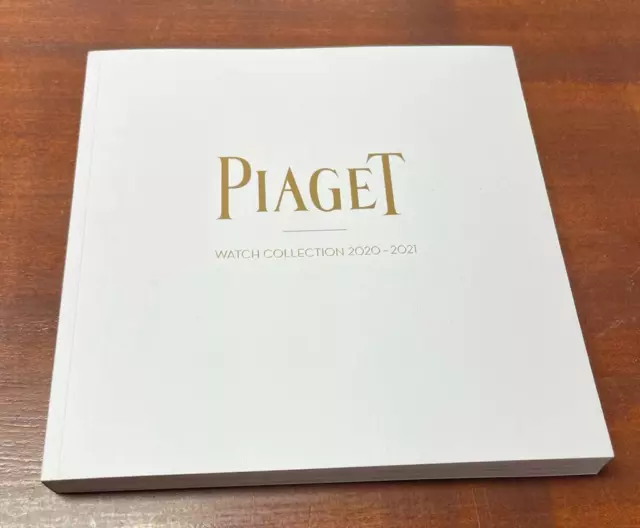 RARE PIAGET WATCH Collection 2020-2021 Catalogue - Mint Condition ...