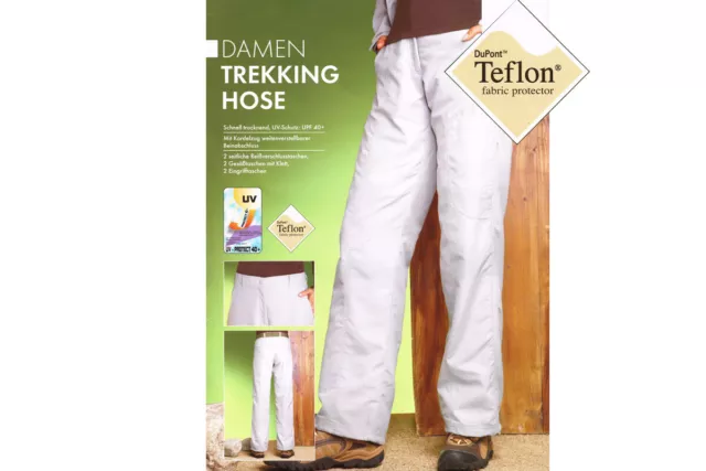 Damen Trekking Hose gefüttert Teflon® UV Protect 40+ S M L NEU