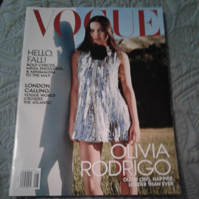 OLIVIA RODRIGO - Vogue Magazine - August 2023 - Brand New $15.00 - PicClick
