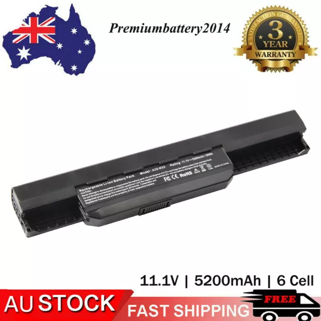 6/9 Cell Battery Pack A32-K53 A41-K53 for Asus K53 K53E X54C X53S X53 K53S X53E