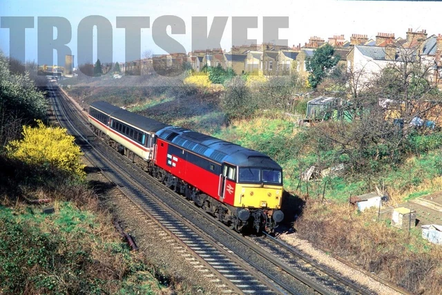35MM SLIDE BR British Railways Diesel Loco Class 47 47746 1995 Original 