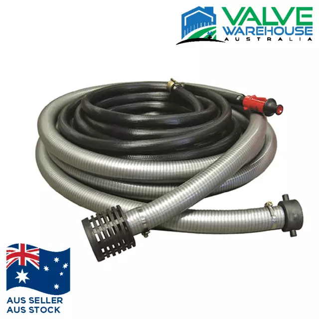 Premium Suction & Delivery Fire Fighting Hose Kit - 4m / 20m