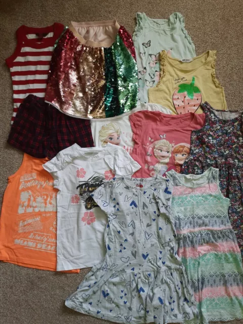 Girls  summer clothes bundle 7-8 years H&M George