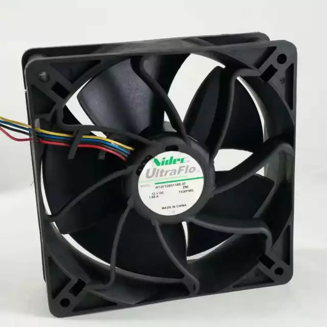 Nidec Ultraflo W12E12BS11B5-07 120 × 120 × 38 mm Antminer Cooling Fan