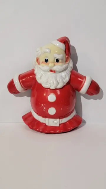 Vintage Glolite Illuminated Santa-Glo Tree Topper Wall/Mantle