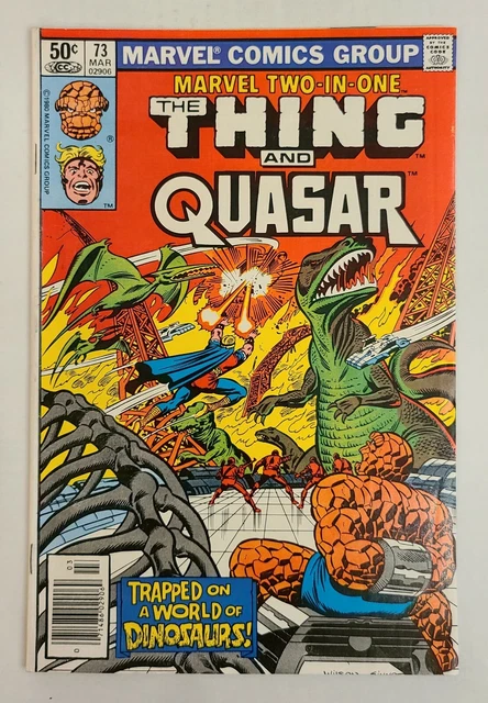 Marvel Two-In-One #73  "Pipeline Through Infinity" VF/NM ~ Newstand